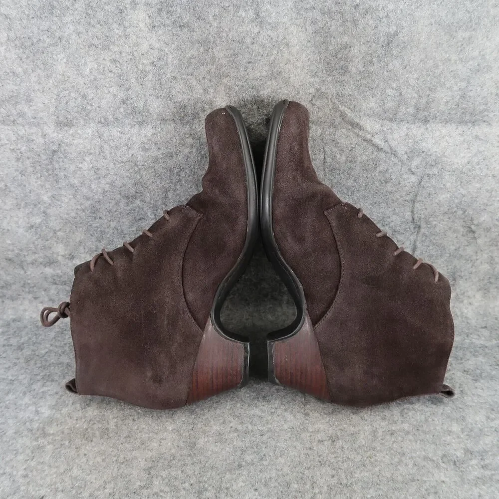 Clarks Shoes Womens 7.5 Bootie Fashion Desert Chukka Leather Lace Up Active Air
